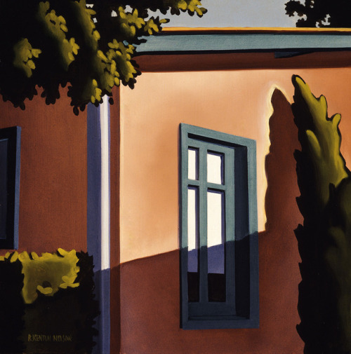 Kenton Nelson, Alley Vista, oil on panel