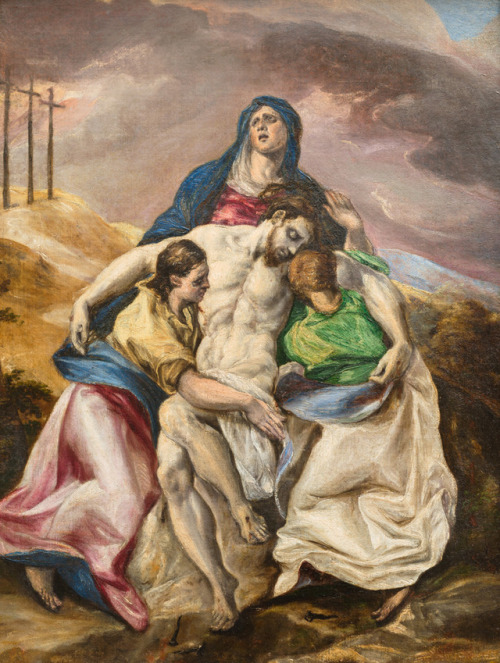 Piedad por El Greco, 1575.