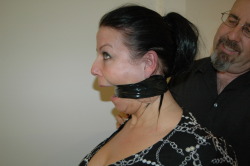 Strappyskink:  Tight Enough  Verk Tight Tape Gag 