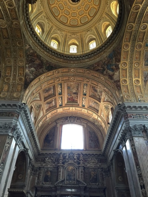 therepublicofletters: Chiesa del Gesù Nuovo in Naples, Italy