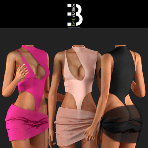 LIAH TRANSP DRESS• All Lods• 8 swatches• Hq compatible• mesh and texture original by me.•  read my t