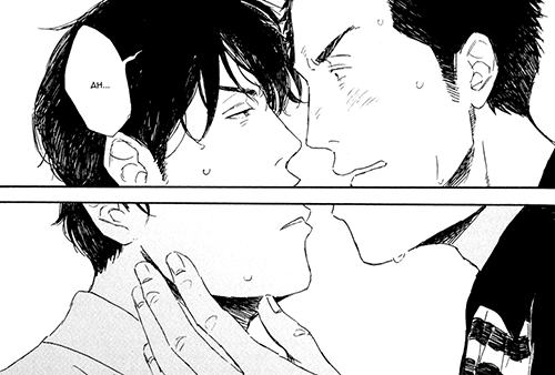 Edi's reading yaoi
