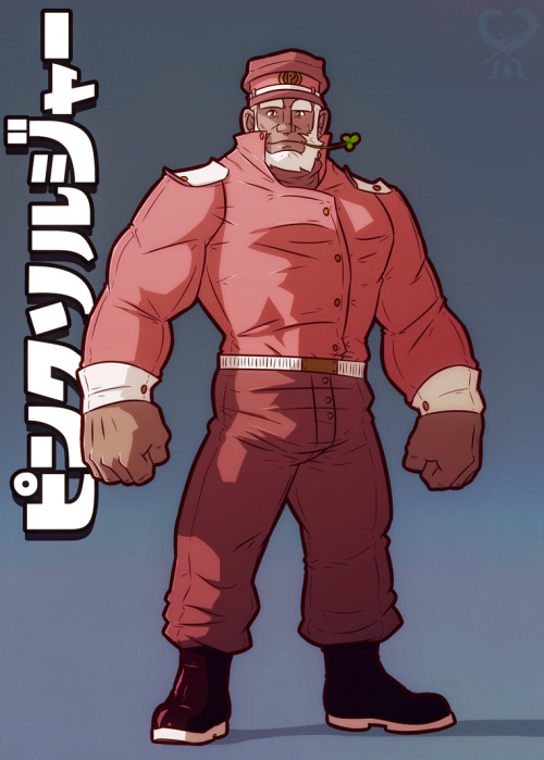 leomon32:   Pink Soldier     Just your good ol soldier, but that one is pink !   