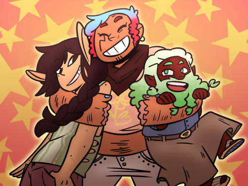 youhearstatic: 1010lilfoot: I felt compelled to draw the tres horny boys the other day. Here they ar
