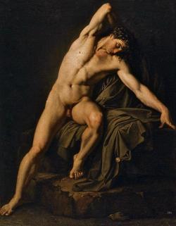 hadrian6:Academic Study - Male Nude. 1800-1810.