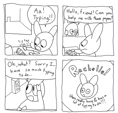 lumnch: Rachelle!! more comics 