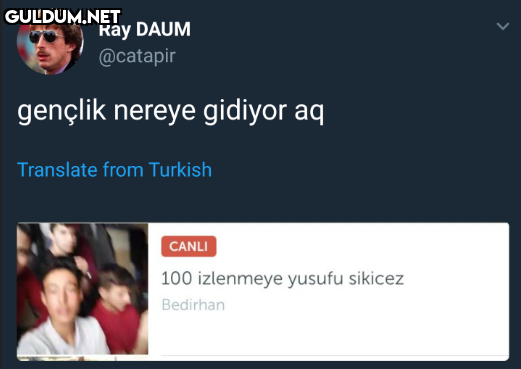 Ray DAUM @catapir gençlik...