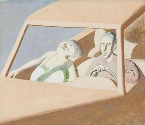 grundoonmgnx: David Byrd, Couple, 2003  Oil on canvas, 12 x 14