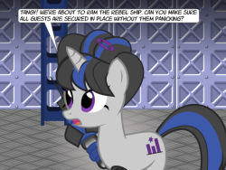 askthecookies: askphantomthorns:  “Wait, @doubleclickthepony, how did you get up there?”  (HAH)  XD