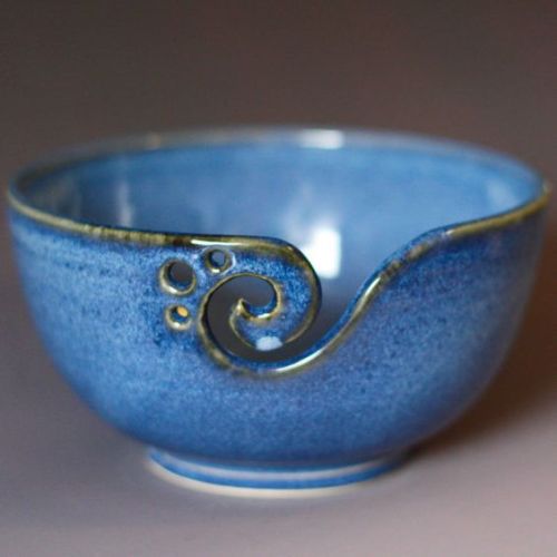 lionbrandyarn: How beautiful is this yarn bowl???