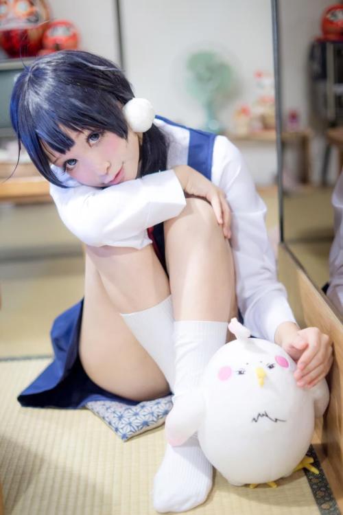 akanescarlettcosplay:  Tamako Market ~ Cosplay Tamako Kitashirakawa Source |♥|