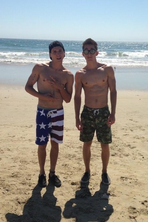 sexy-lads:  Sean Harvey and Kyle Hildebrand
