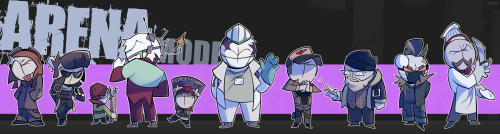 ARENA MODE CHARACTERS PROPAGANDA!!