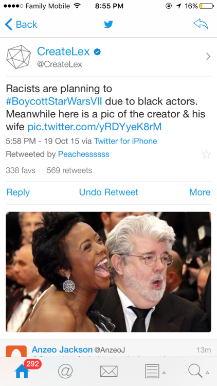 gladi8rs: rudegyalchina: cursethecosmos: It goes to show how pathetic and asinine racist whites are.