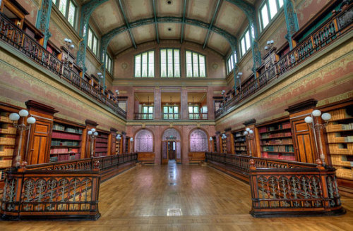 bibliotheca-sanctus:The Solvay Library in Brussels, Belgium