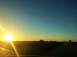 Driving home on a beautiful California day.  :)