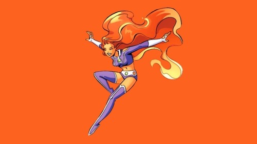 Kory in Starfire #12 by Elsa Charretier