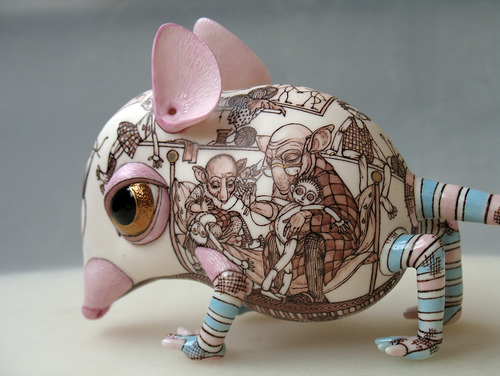  Quirky miniature porcelain sculptures made by Ukranian artists  website Anya Stasenko