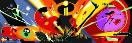 jimforce:  Concept art for the Incredibles 2