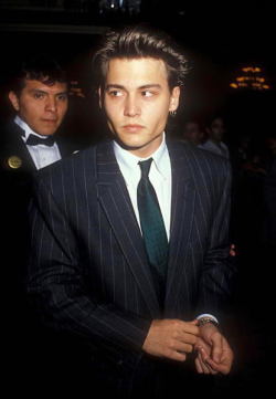 90sclubkid:  Johnny Depp, 1988