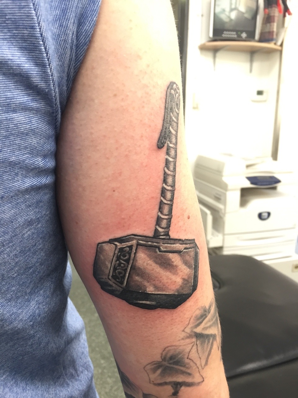 Tattoo uploaded by Scott • Thors hammer • Tattoodo