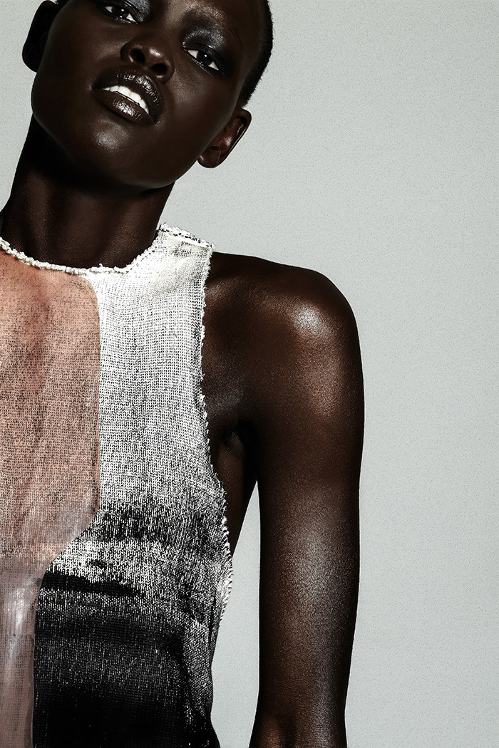 mazzystardust:  Beauty Is Power | Grace Bol by Mark Rabadan