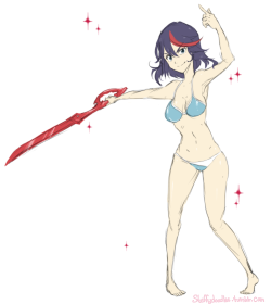 Ryuko version of bikini, if people keep liking