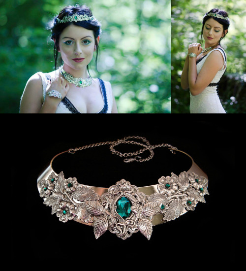 sosuperawesome:Necklaces, headbands and crowns from the AMonSeulDesir Etsy shopBrowse more curated f
