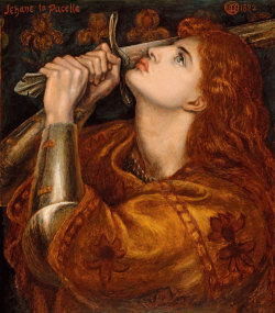  Dante Gabriel Rosetti, Joan of Arc (1882) 