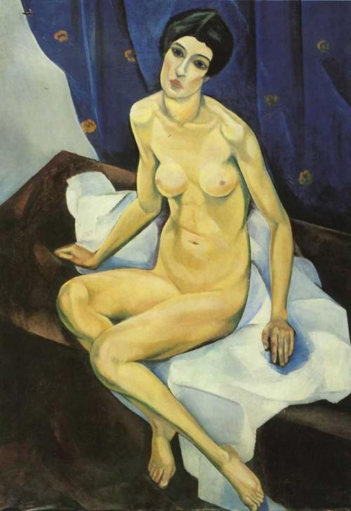 terminusantequem: David Shterenberg (Russian, 1881-1948) - Nude