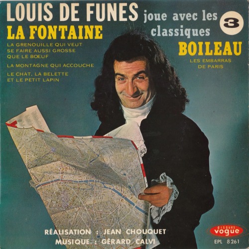 Louis de Funes, disques Vogue, 1964  / https://bit.ly/3prVNF3