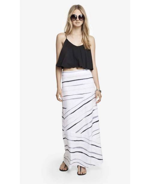 Directional Column Maxi SkirtSee what’s on sale from Express on Wantering.