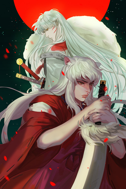 spicybara:spontaneous inuyasha print lOL im stumped for other print ideas tho fhfhfh