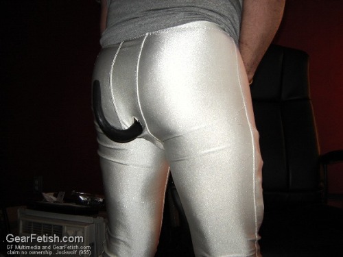 pigboyny: kinkrecords: gearjockmo: Jockfag forced to wear a gameworn cup and have his ass plugged wi