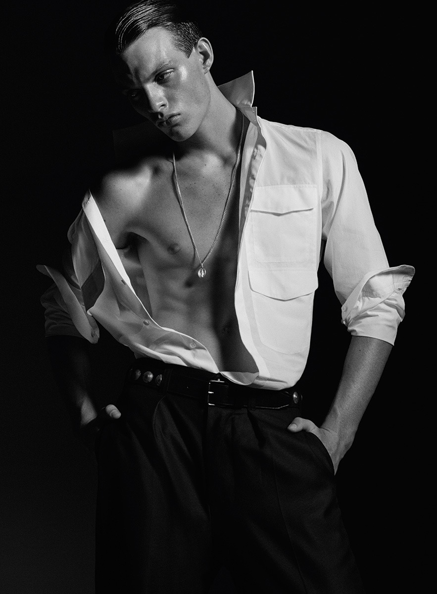 justdropithere:  Rockwell Harwood by David Roemer - Out Magazine, Sep 2015 