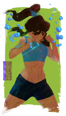 janineantolin:Korra jab