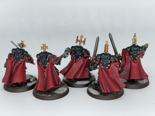 Primaris Sword Brethren! These dudes were good fun to paint, though getting around the tabards and c