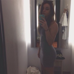 Tight Grey Dress