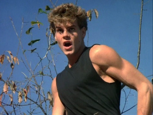 hunksploitation:  Craig Sheffer in Voyage of the Rock Aliens (dir. James Fargo, 1984) 