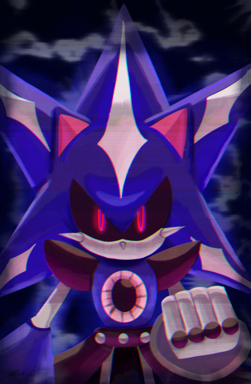 Pixilart - NEO Metal Sonic by MeowMeowCookies