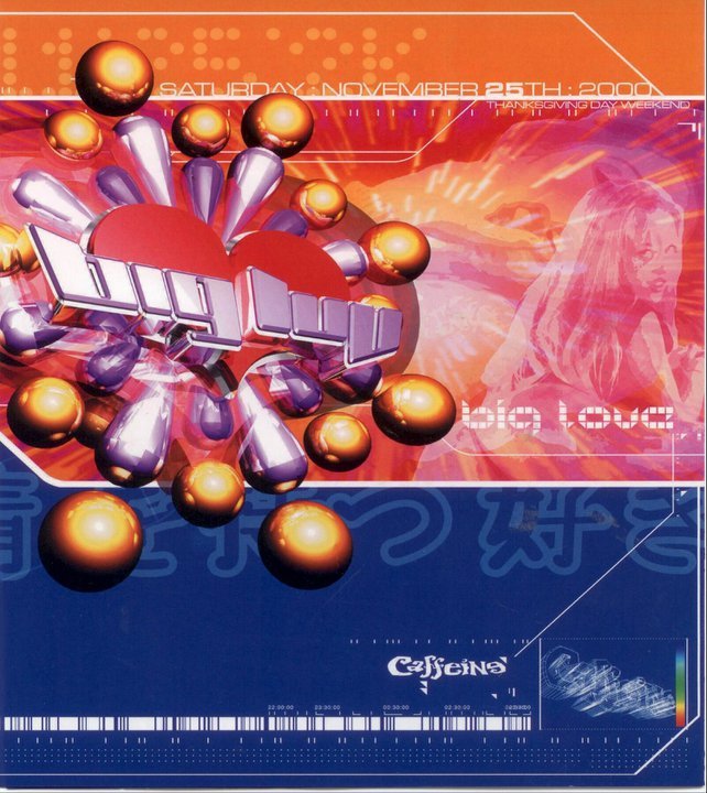 y2kaestheticinstitute:  Various rave flyers, pulled mainly from here (1999-2003)