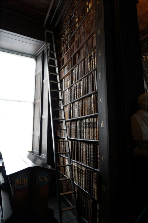 thestandrewknot:Trinity College Library, Dublin(by Anne Donovan).
