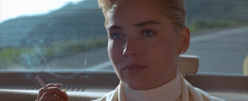 fckingcinema: Basic Instinct (1992)“What’s your new book about?”“A detective