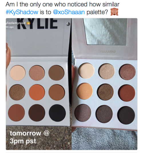 driedmangoess:pantyfire:Just wanna leave this here. The new Kylie eyeshadow palette already exists. 