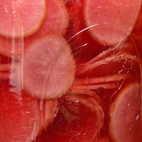 Pickles Radishes. We Use These On Many Of Our Sandwiches And Other Dishes At #SuncafeOrganicLA. #vegan