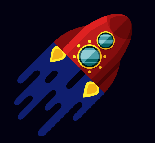 Little Spaceship ^_^ http://www.redbubble.com/people/neonlimpet/works/21410728-spaaace?ref=recent-ow