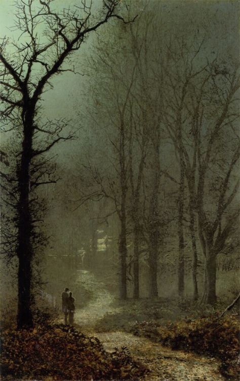 Lovers in a Wood, John Atkinson Grimshaw