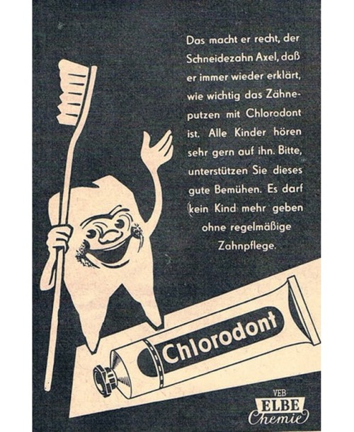 1973 DDR HO Konsum Artikel Produkt Konsumgut eine Tube Zahncreme CHLORODONT 69