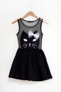 shop-cute:  Kitty Combo (Dress + Shoes) .00 (originally