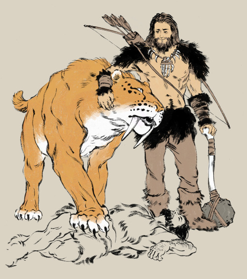 Here kitty, kitty. Far Cry Primal fan art by @jedhenryjedhenry.tumblr.com/post/140225062395/1